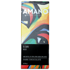 Amano Dark El Cayo Belize 70% artisan chocolate bar with vibrant abstract wrapper