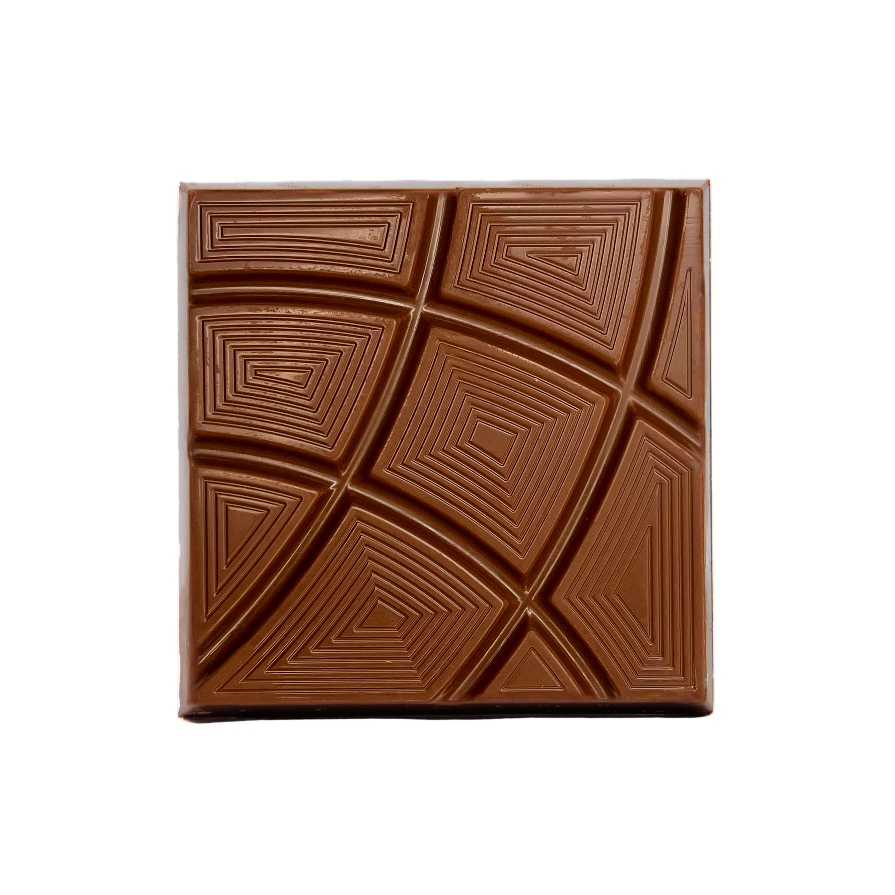SNAAP Dubai Milk Chocolate 42% by Auro with geometric pattern