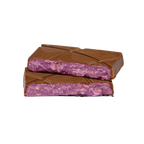 SNAAP Manila Ube Ganache Milk Chocolate 42% bar by Auro with nuts