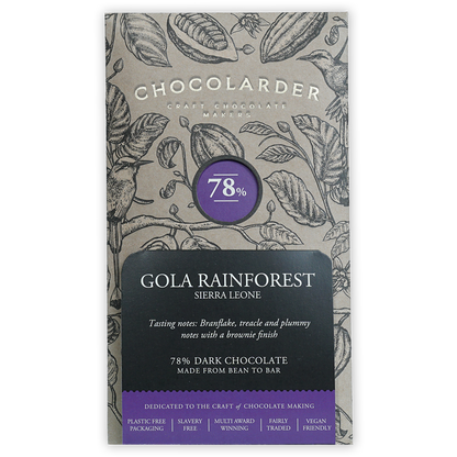 Chocolarder Dark Gola Rainforest 78%