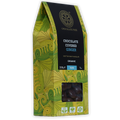 Chocolate Tree 70% dark chocolate-covered ginger bag with window