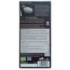 Chocolate Tree Dark Colombia Arhuaco 70% bar in dark green black pack with cacao pods