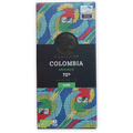 Chocolate Tree Colombia 70% dark bar wrapper with parrots in bundle