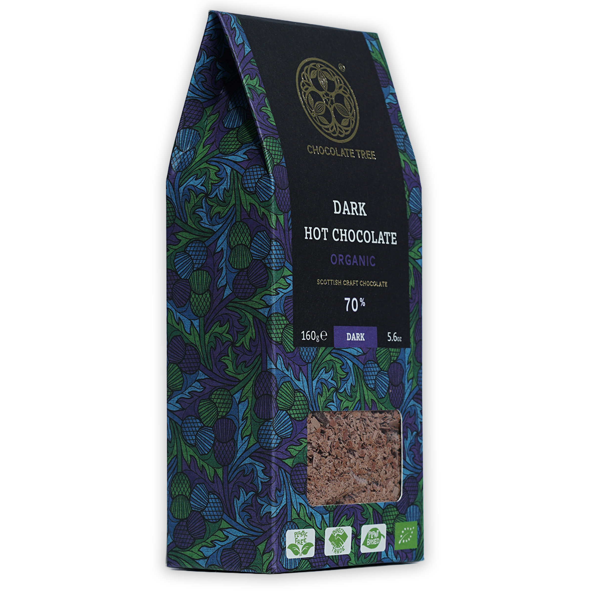Chocolate Tree Hot Chocolate Dark 70% organic powder bag