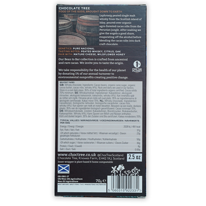 Chocolate Tree Dark Whisky Nibs 70%