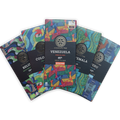 Chocolate Tree Venezuela 85% dark chocolate bar in bundle, colorful wrap