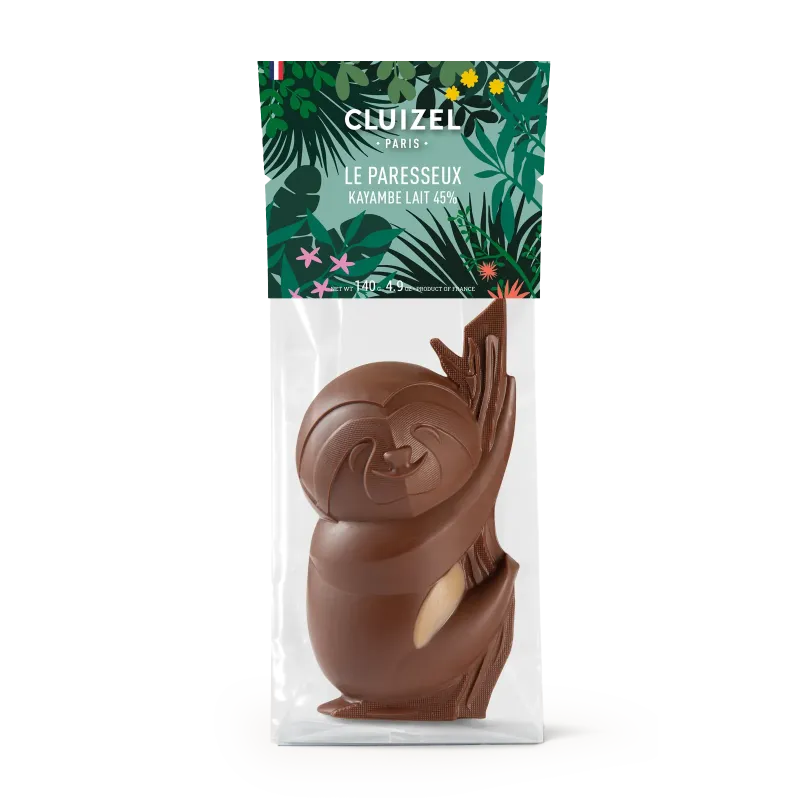 Michel Cluizel Easter Sloth Milk Chocolate 45%