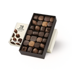 Michel Cluizel 28-piece chocolate bon bons gift box with assorted dark and milk truffles