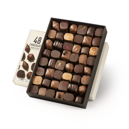 Michel Cluizel 48-Piece Chocolate Bon Bons Gift Box (Mixed)