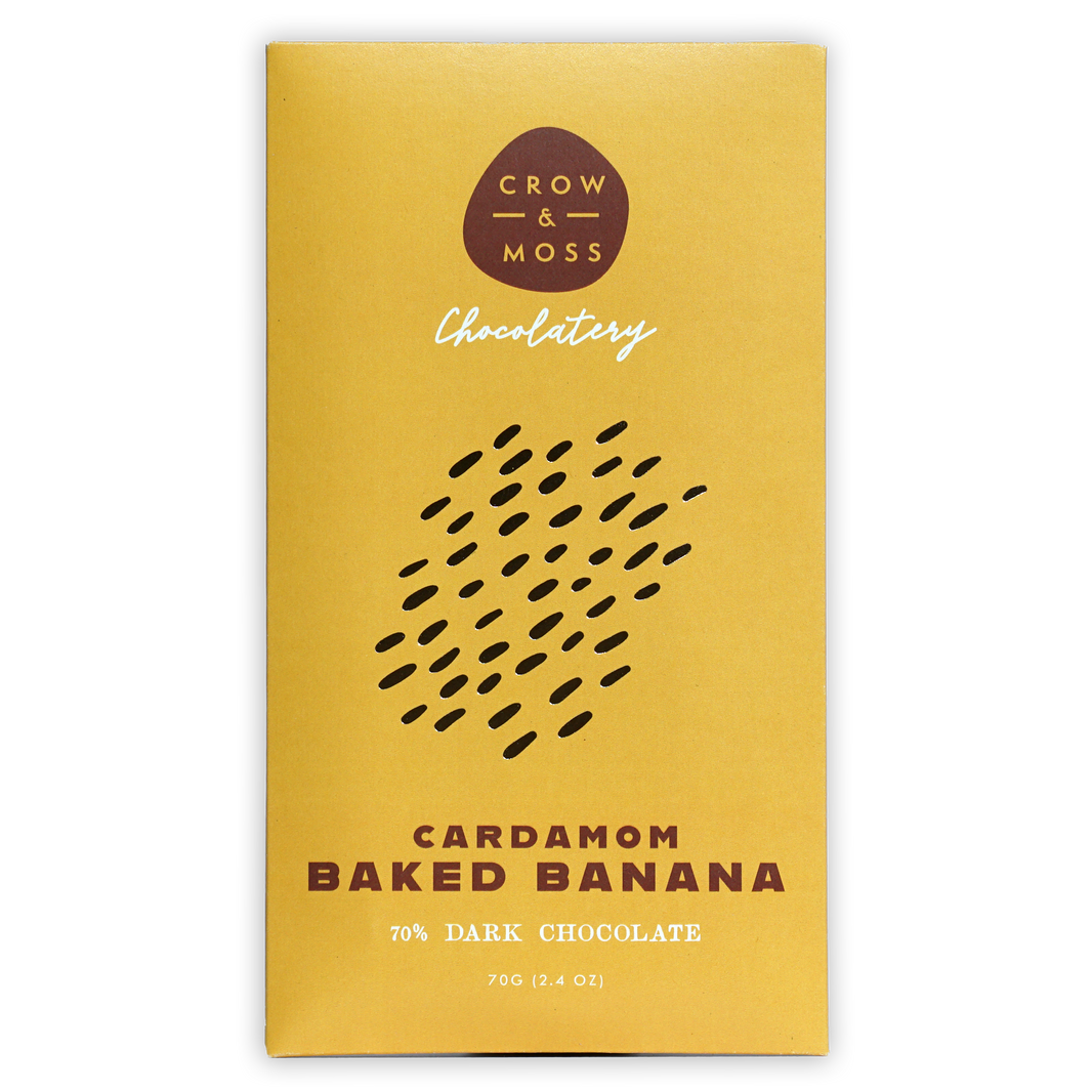 Crow & Moss Cardamom Baked Banana 70%