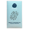 Crow & Moss India Anamalai 70% dark chocolate bar light blue wrapper