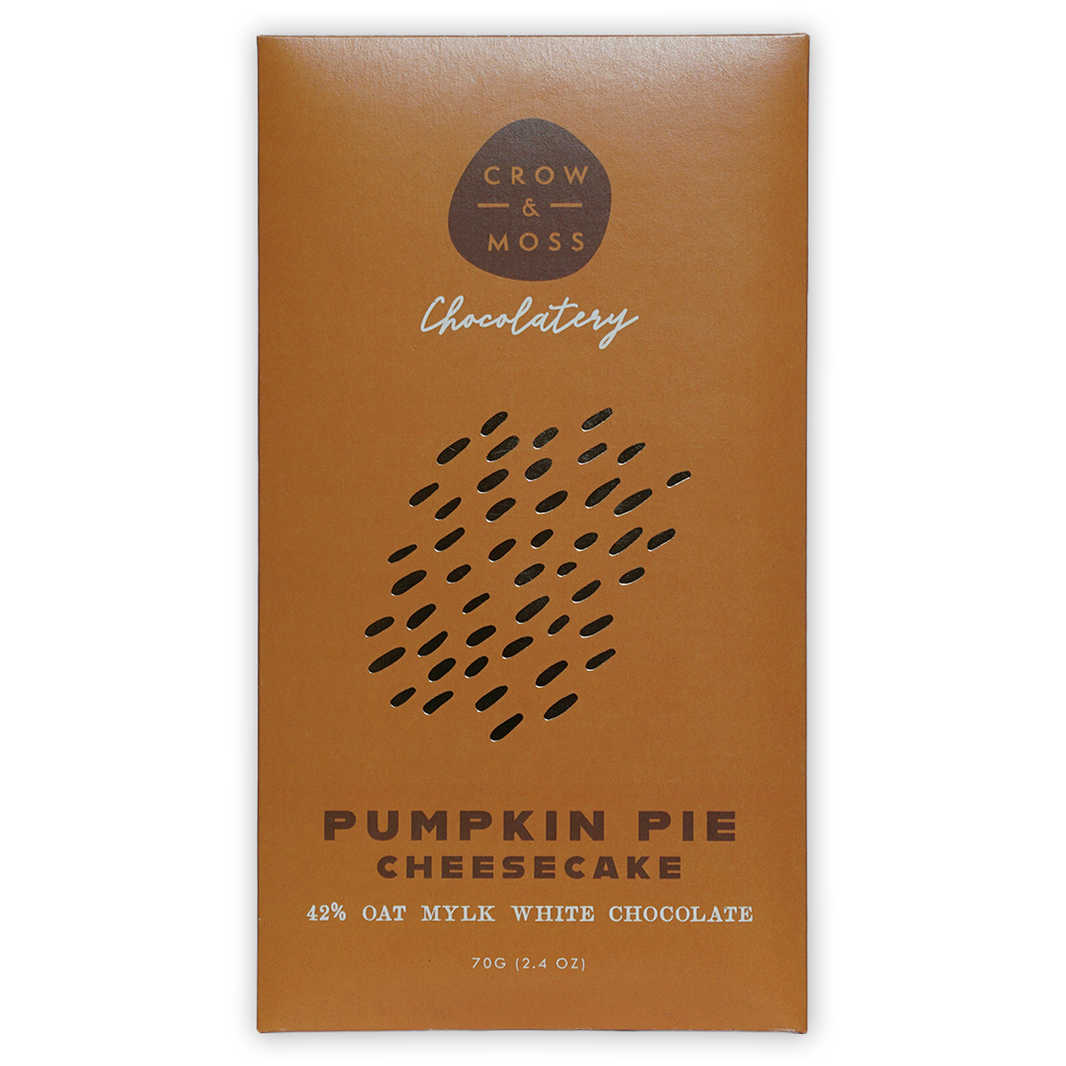 Crow & Moss Pumpkin Cheesecake White Chocolate 42%