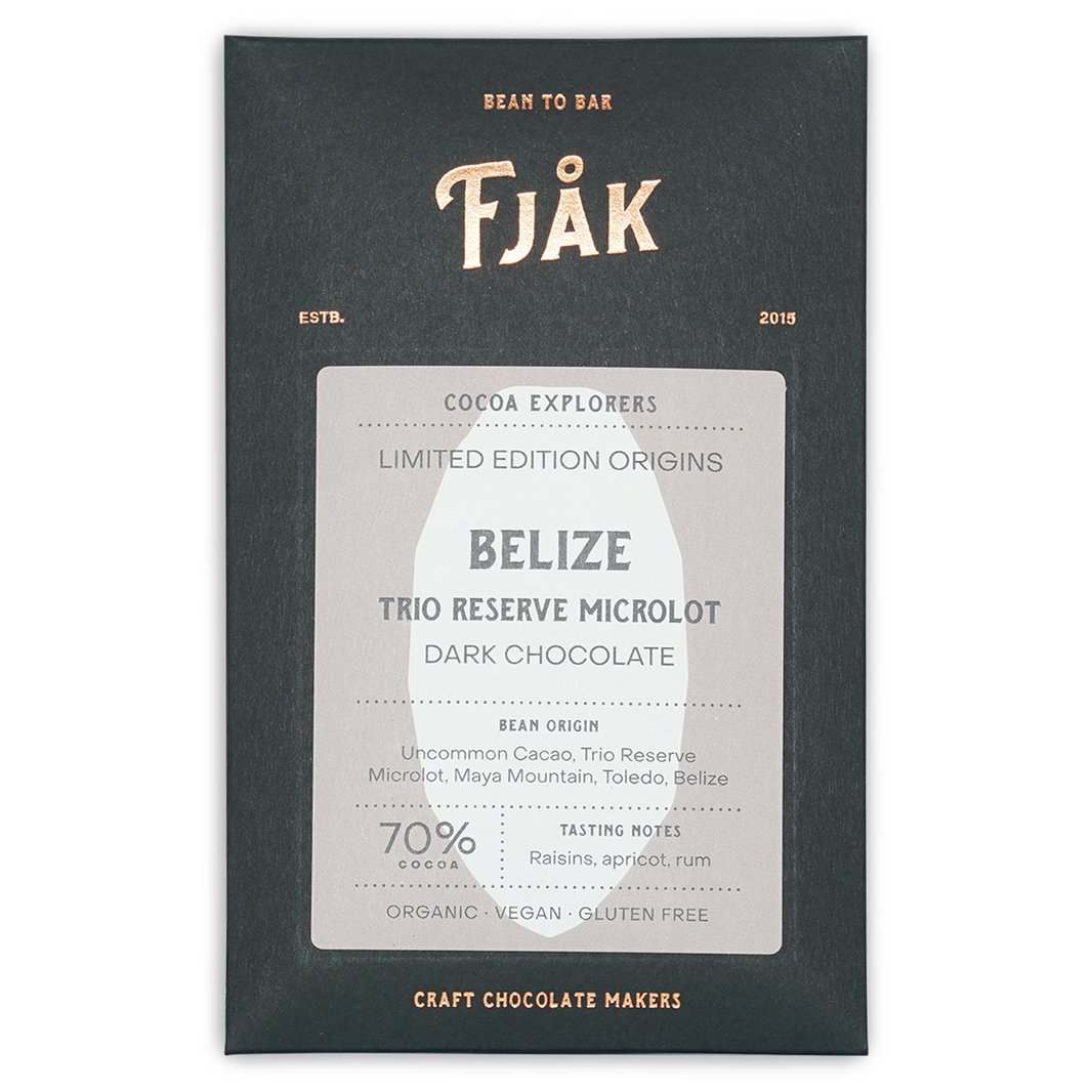 Fjåk Dark Belize 70% (Limited Microlot Series)