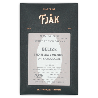 Fjåk Dark Belize 70% (Limited Microlot Series)