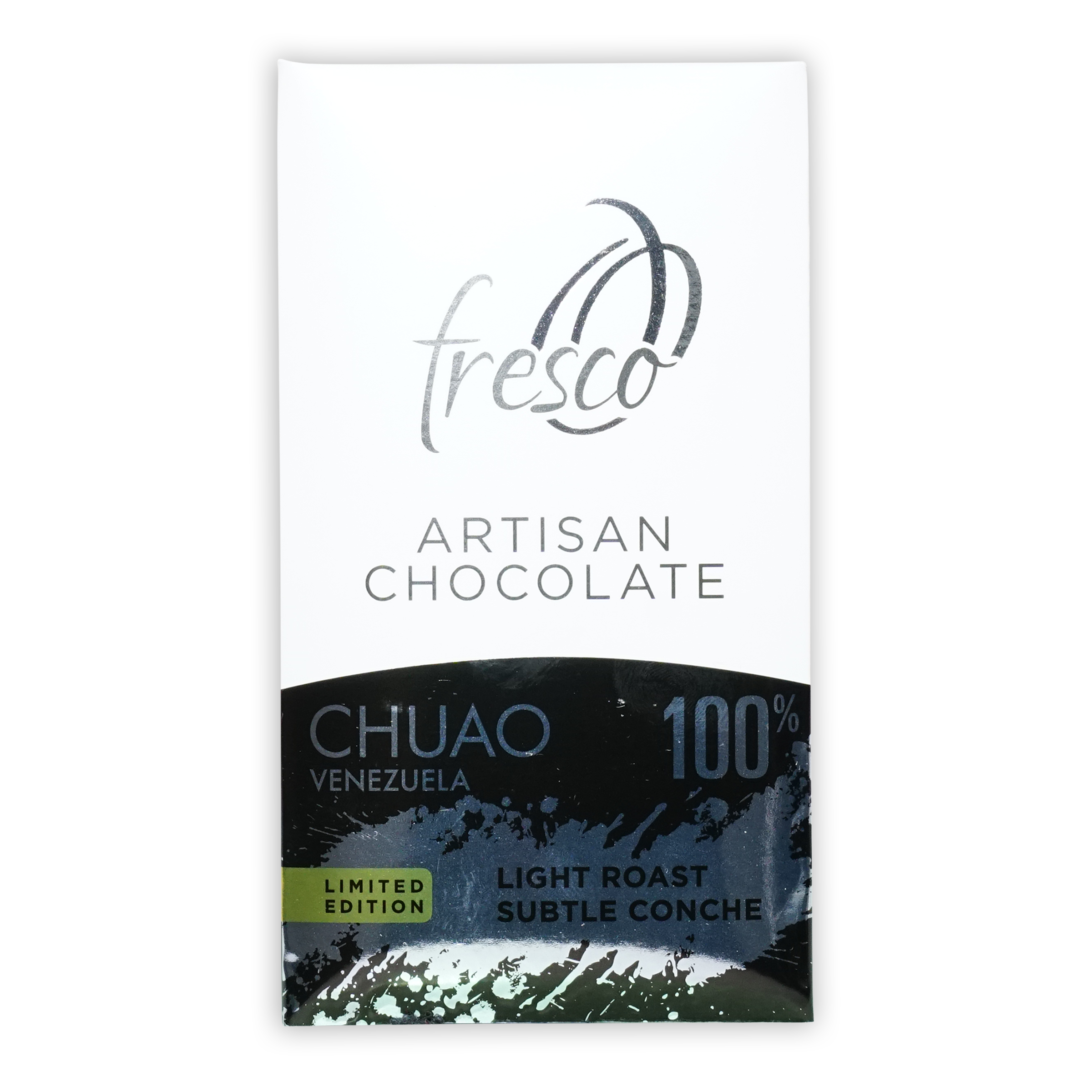 Fresco Venezuela Chuao Light Roast 100% dark chocolate bar