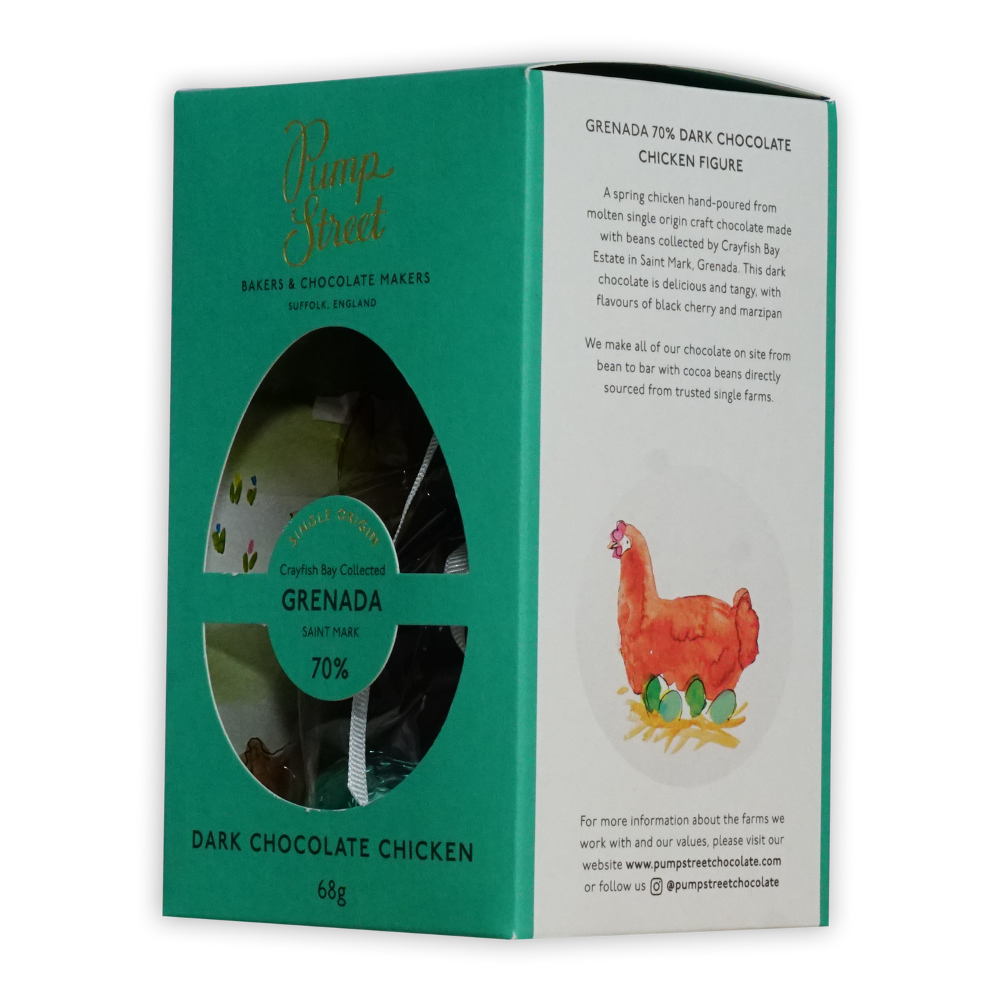 Pump Street Chicken and Egg Box Grenada 70% (Seasonal)