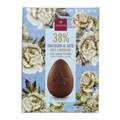 Domori Easter Egg milk chocolate features a brown egg with star imprint in an ornate floral box for seasonal gifting