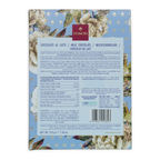 Domori easter egg milk chocolate bar in decorative box with floral and star patterns for seasonal gift