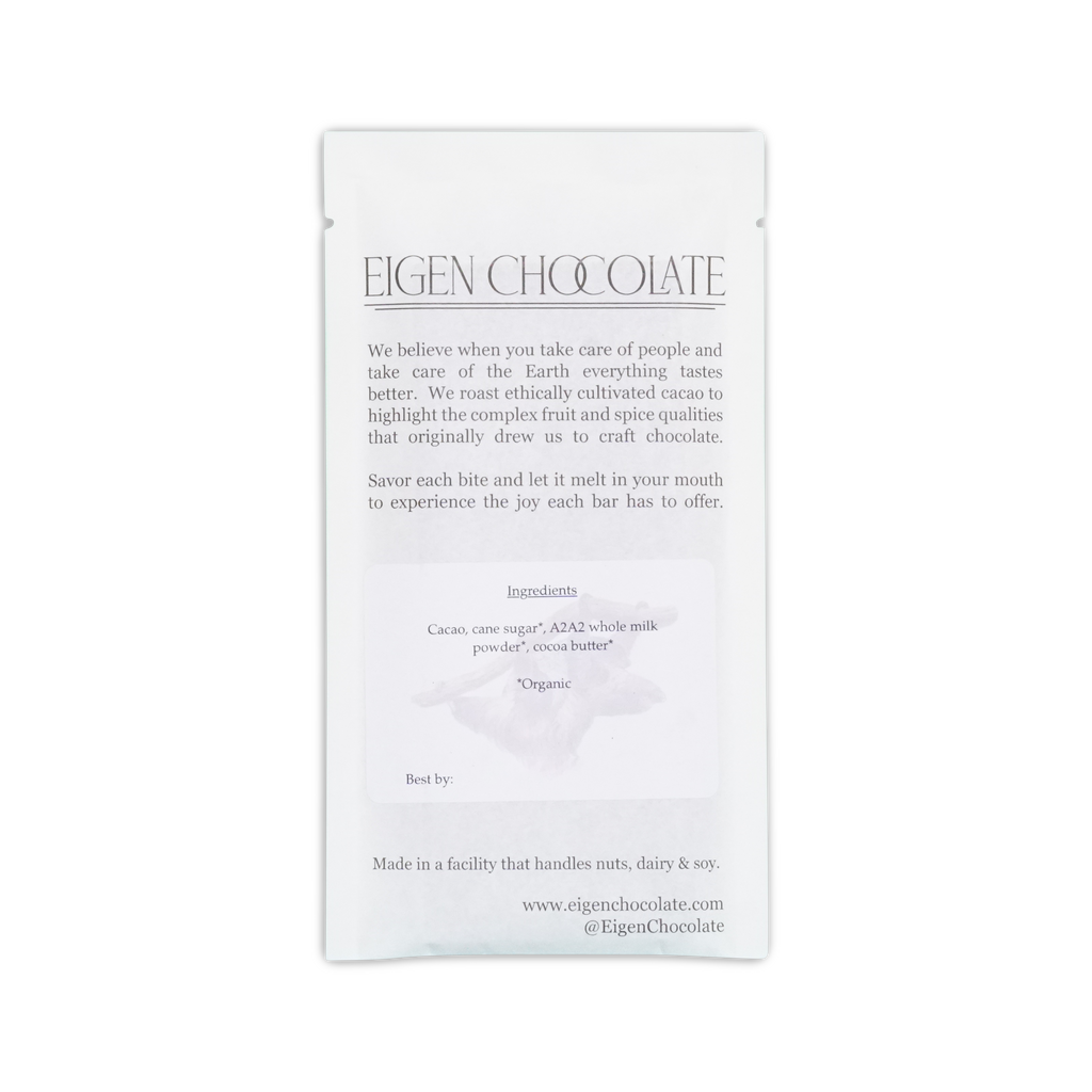 Eigen Milk Chocolate Dominican Republic 50%