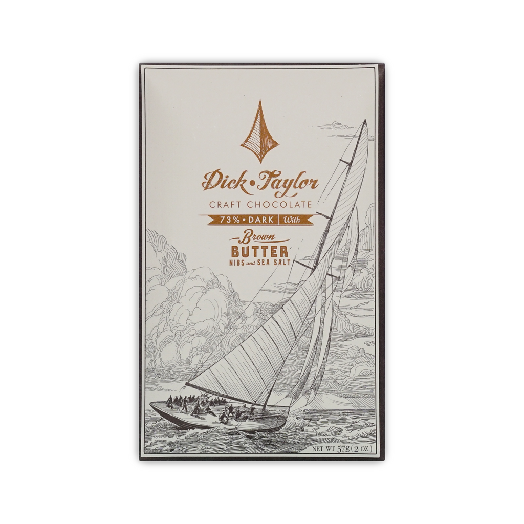 Dick Taylor Brown Butter w/ Nibs & Sea Salt 73%