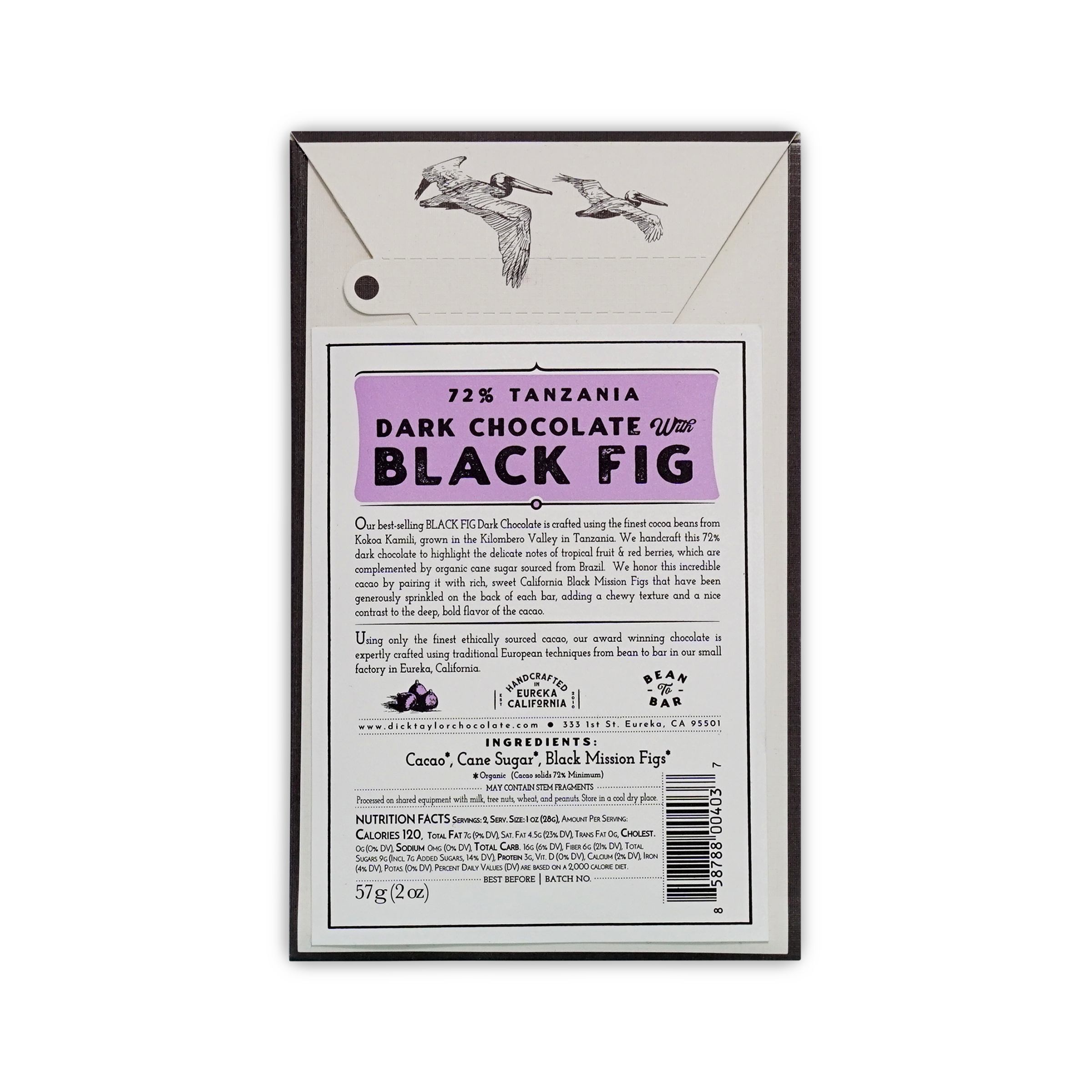 Dick Taylor Black Fig Chocolate 72%