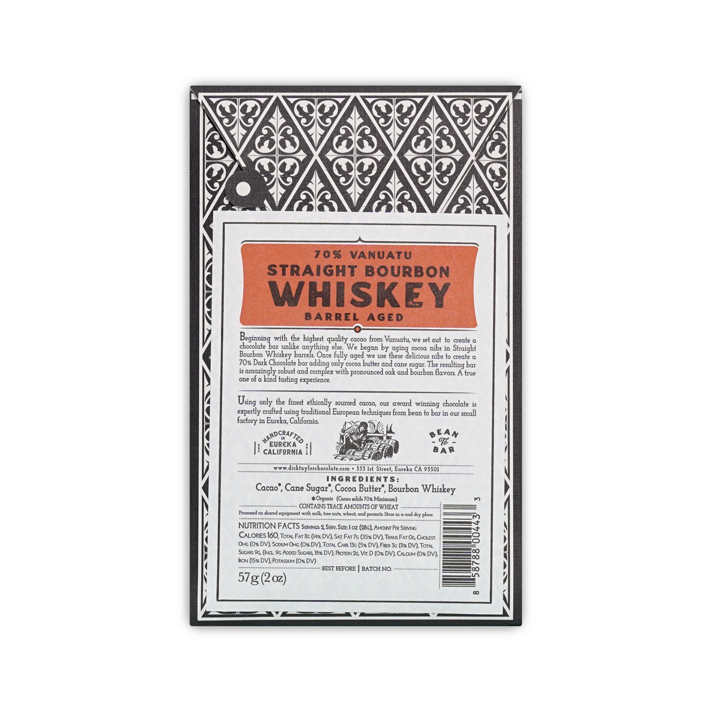 Dick Taylor Straight Bourbon Whiskey Chocolate (Limited Release)