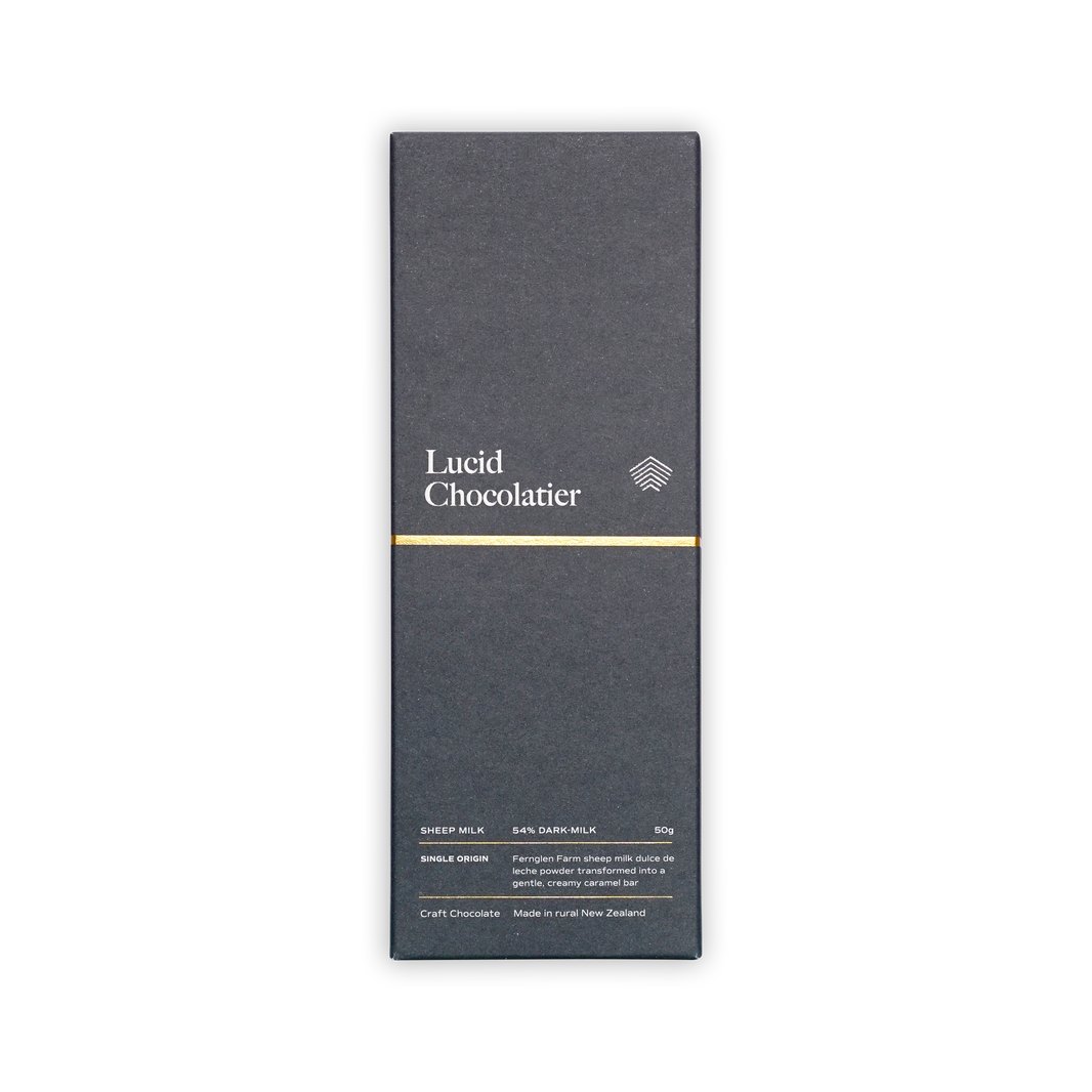 Lucid Chocolatier Sheep Milk Dulce de Leche 54%