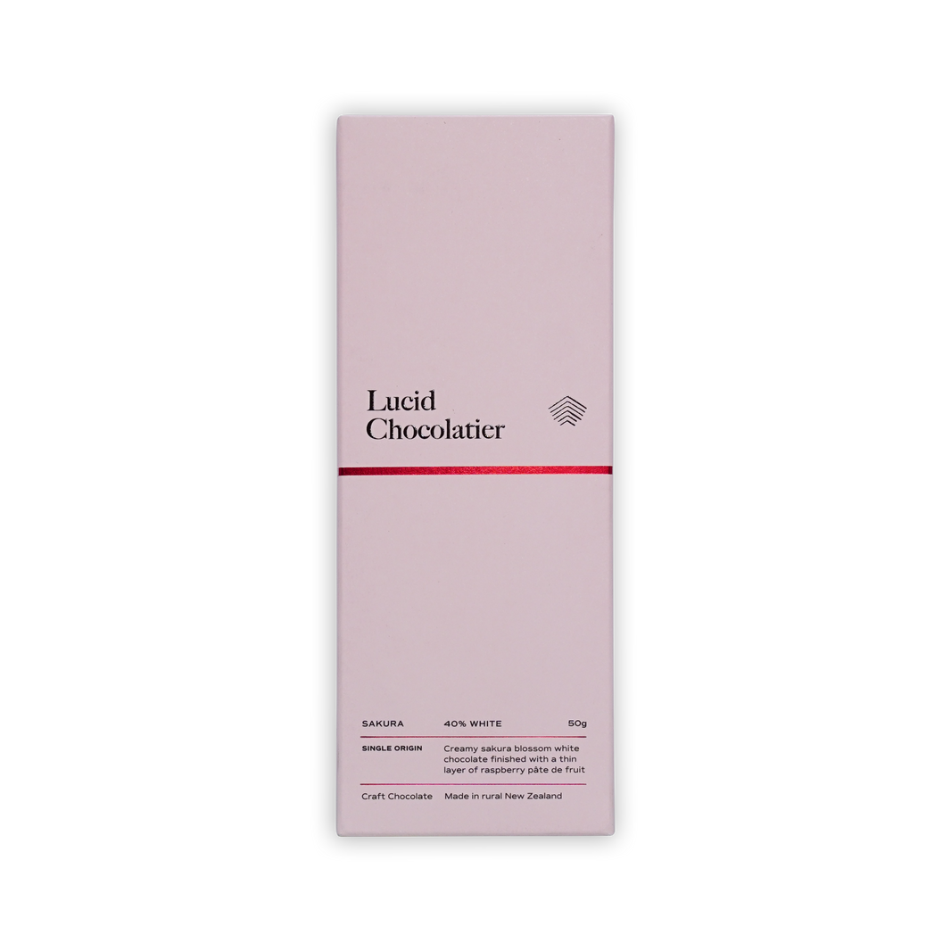 Lucid Chocolatier Sakura w/ Raspberry Pate 40%