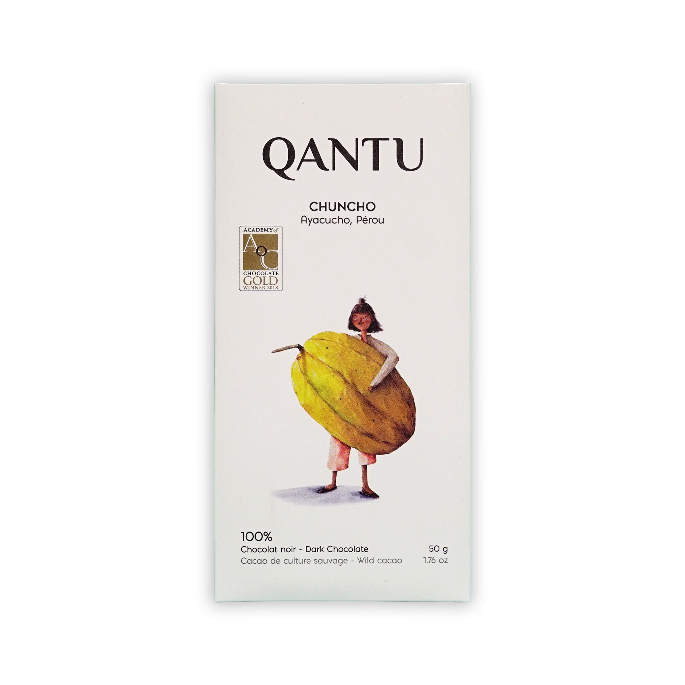 Qantu Chocolate Chuncho 100%