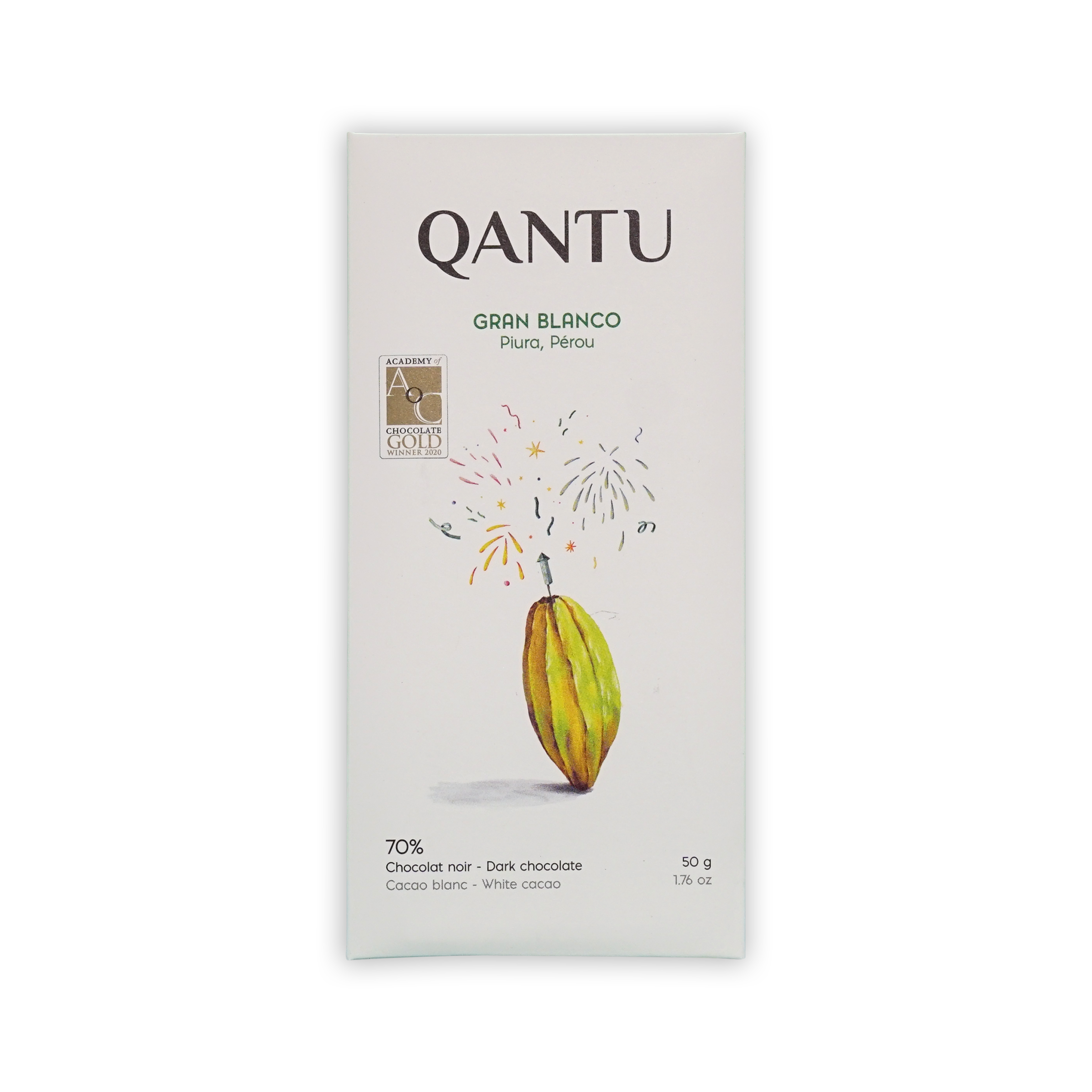 Qantu Chocolate Gran Blanco 70%