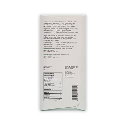 Qantu Chocolate Gran Blanco 70%