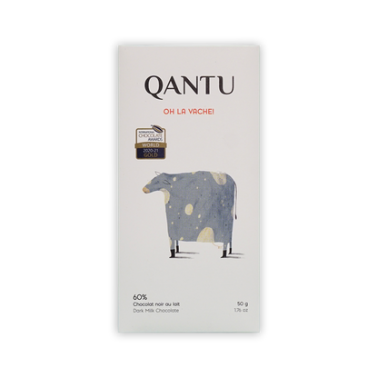 Qantu Dark MIlk Chocolate Oh La Vache! 60%