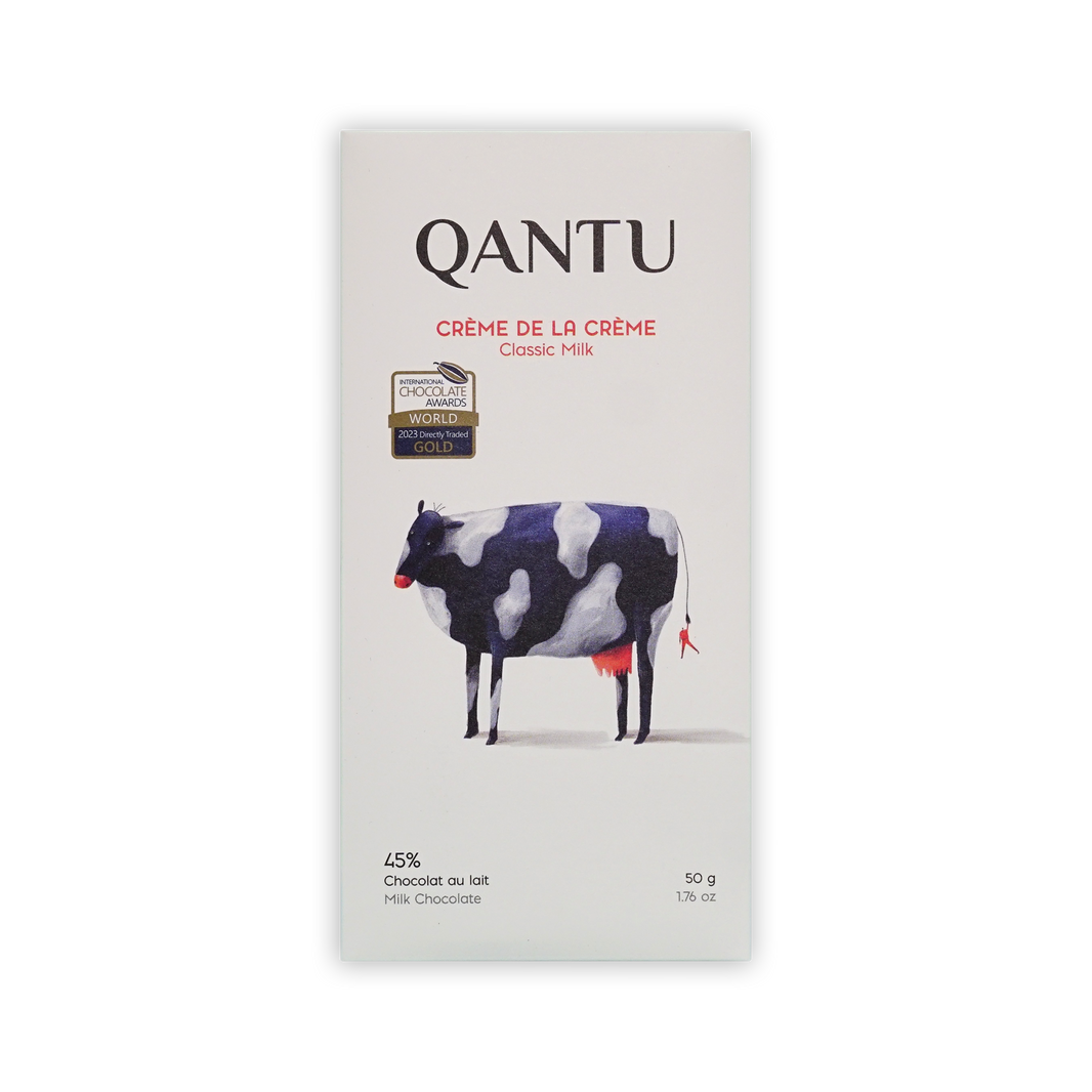 Qantu Milk Chocolate Crème de la Crème 45%