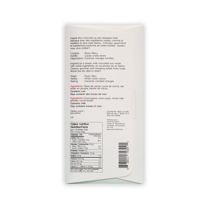 Qantu Milk Chocolate Crème de la Crème 45%