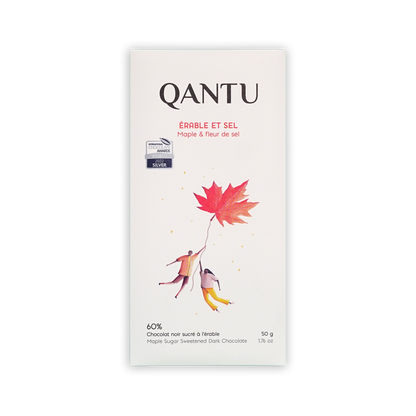 Qantu Chocolate Maras Maple & Fleur de Sel 60%