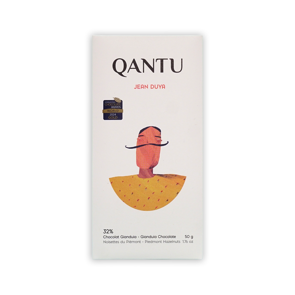 Qantu Chocolate Jean Duya w/ Piedmont Hazelnuts 32%