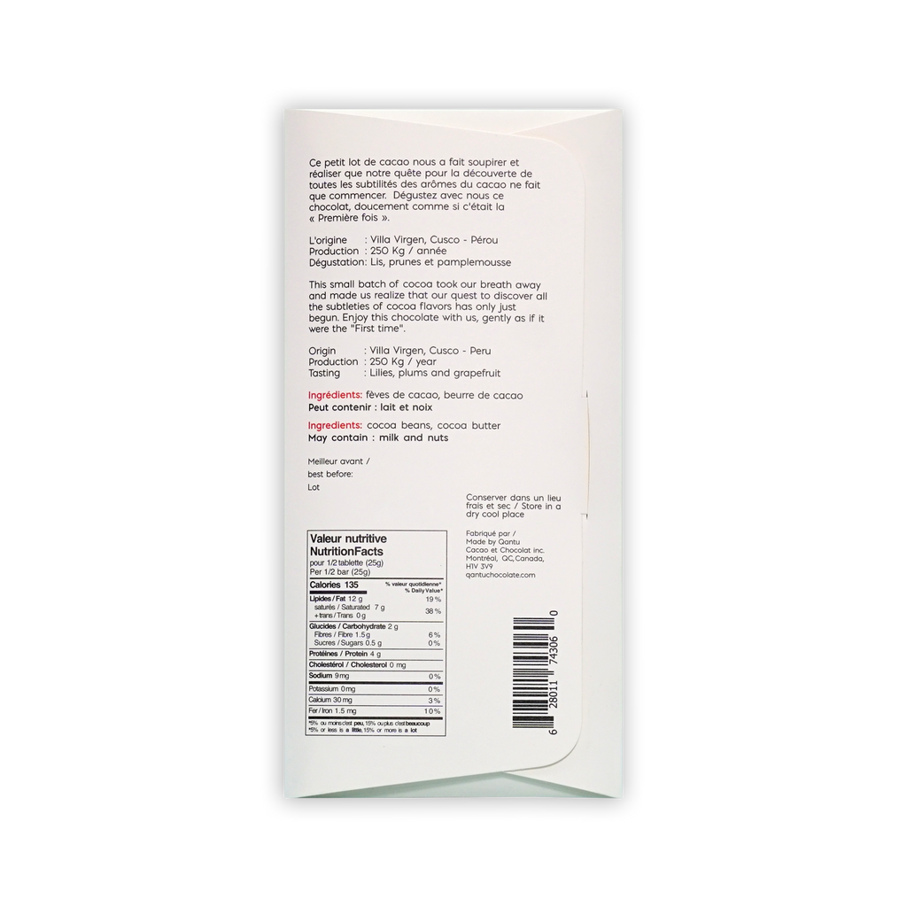 Qantu Premiere Fois 100% (Limited Edition)