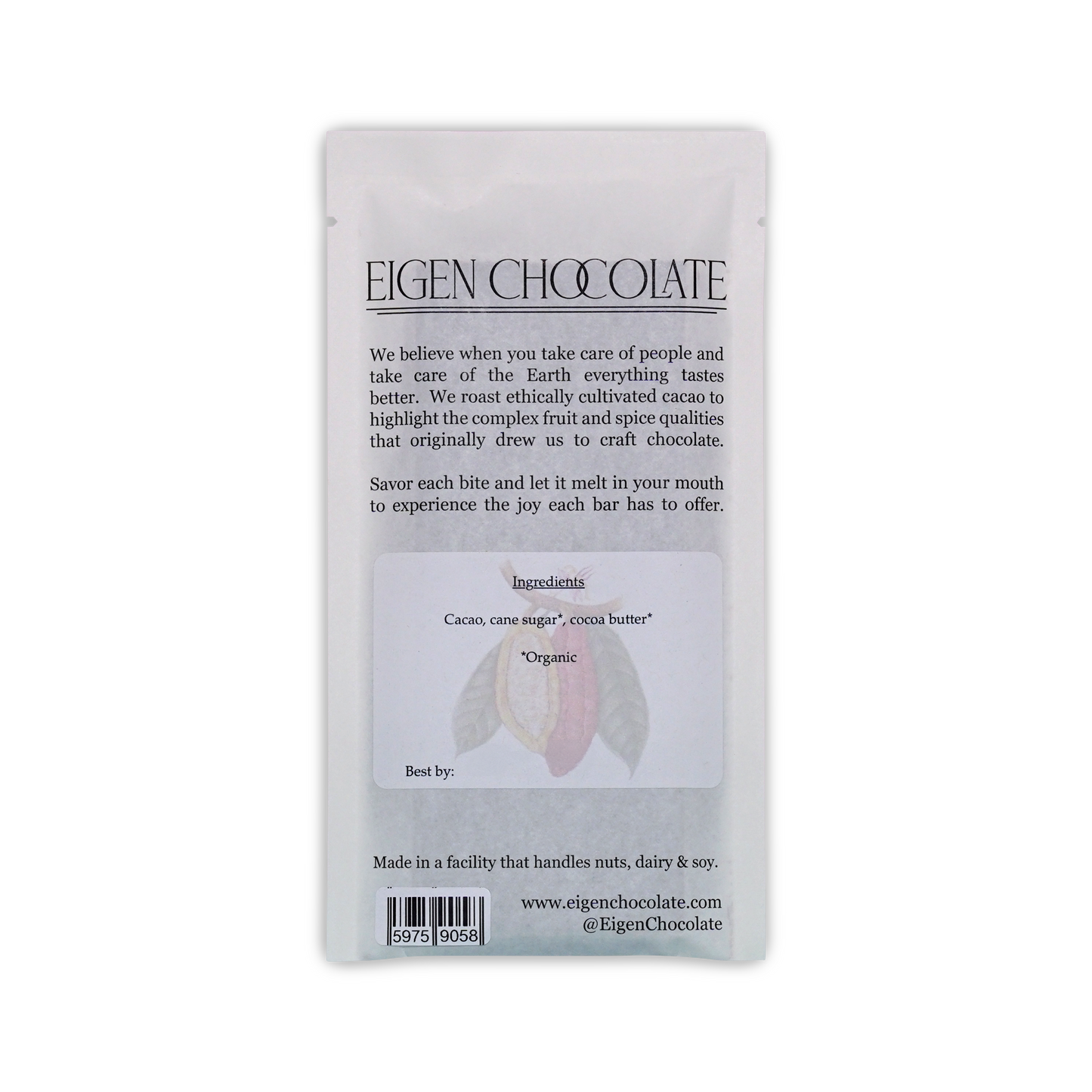 Eigen Dark Chocolate Dominican Republic 70%