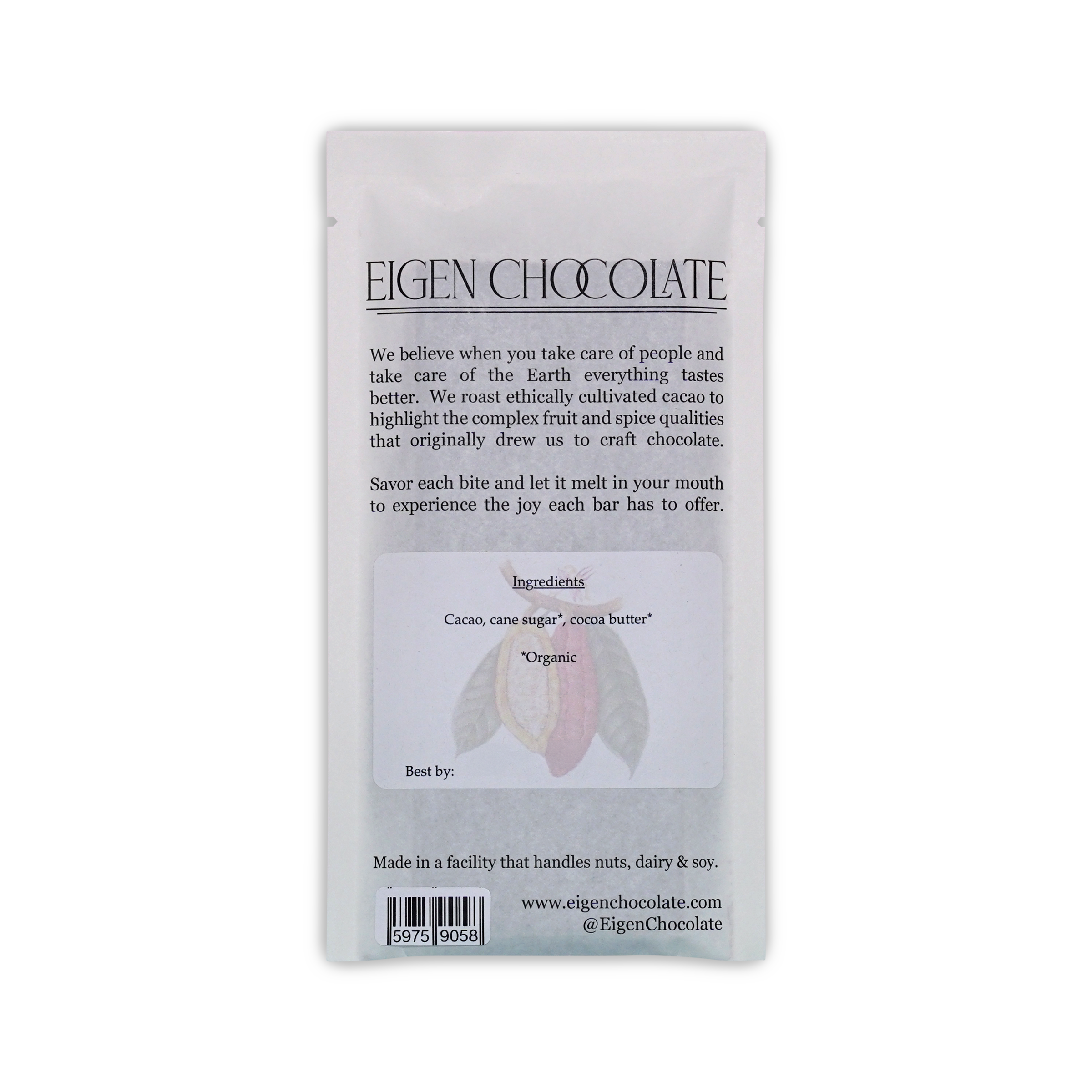 Eigen Dark Chocolate Dominican Republic 70%