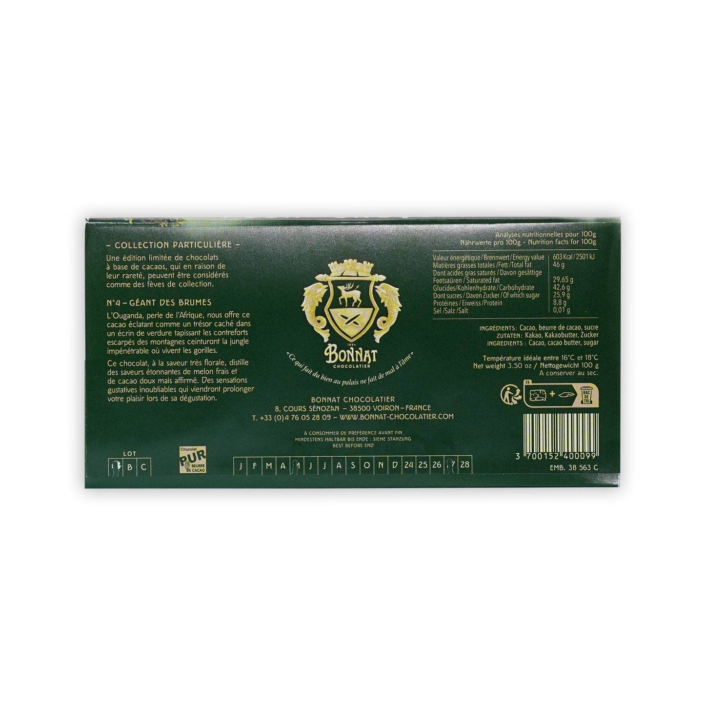 Bonnat Geant des Brumes 75%