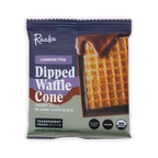 Raaka London Fog Dipped Waffle Cone