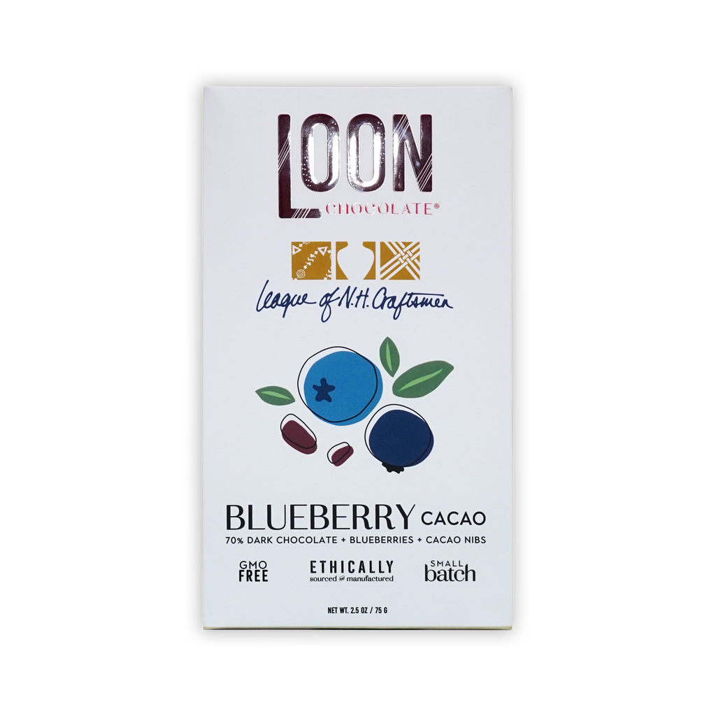 Loon  Chocolate Dark w/ Blueberry & Cacao Nibs