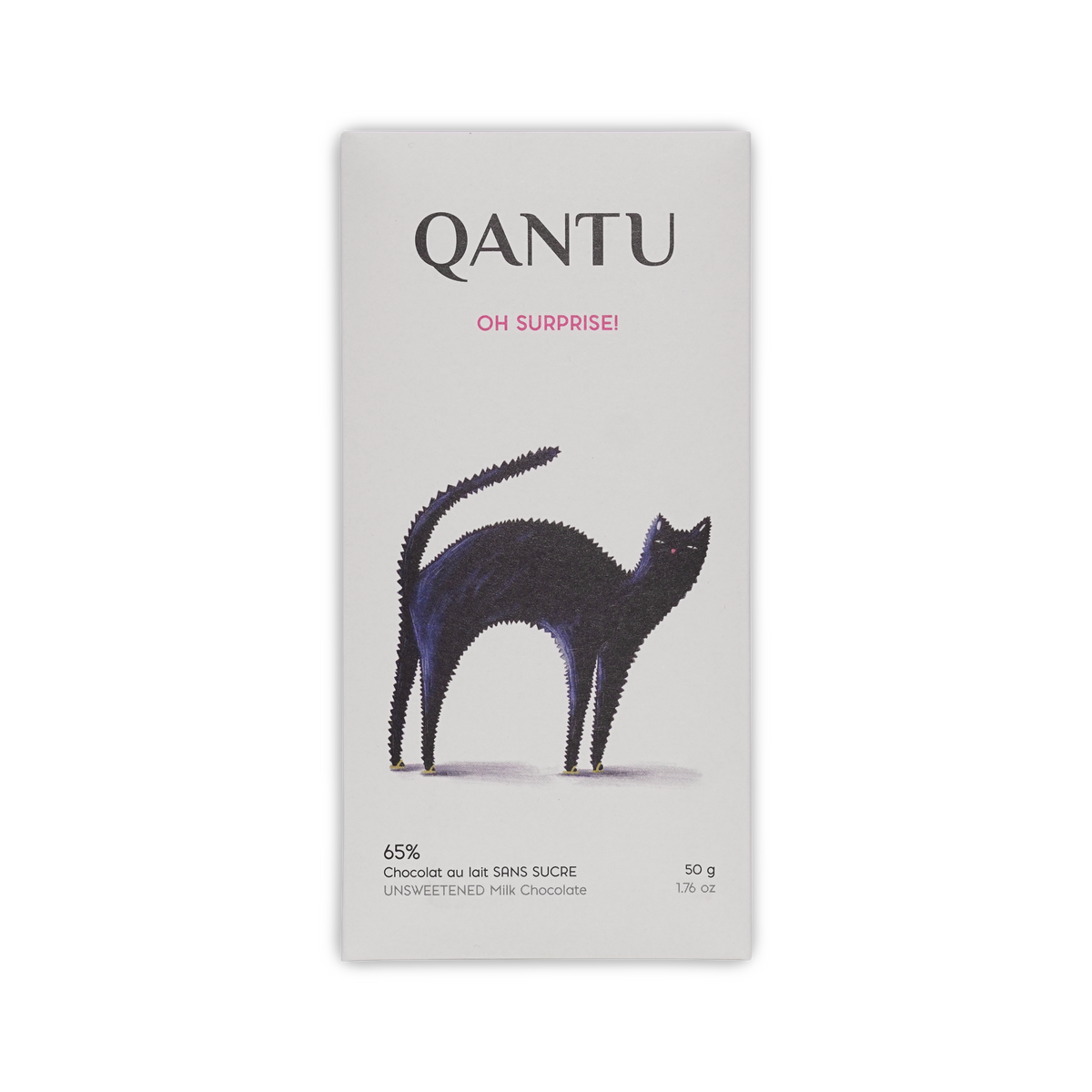 Qantu Oh Surprise! Milk Chocolate w/o Sugar