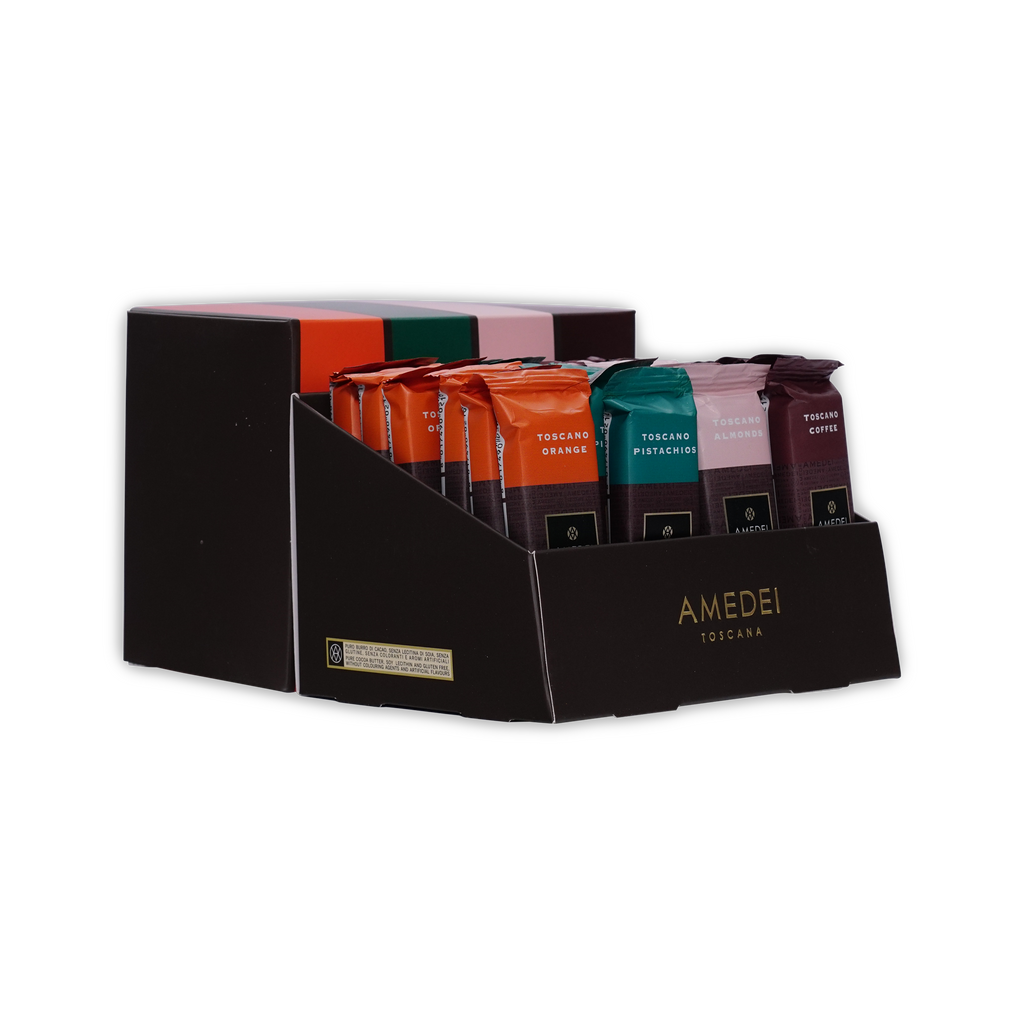 Amedei Toscano Snack Box (24 Mini Bars)