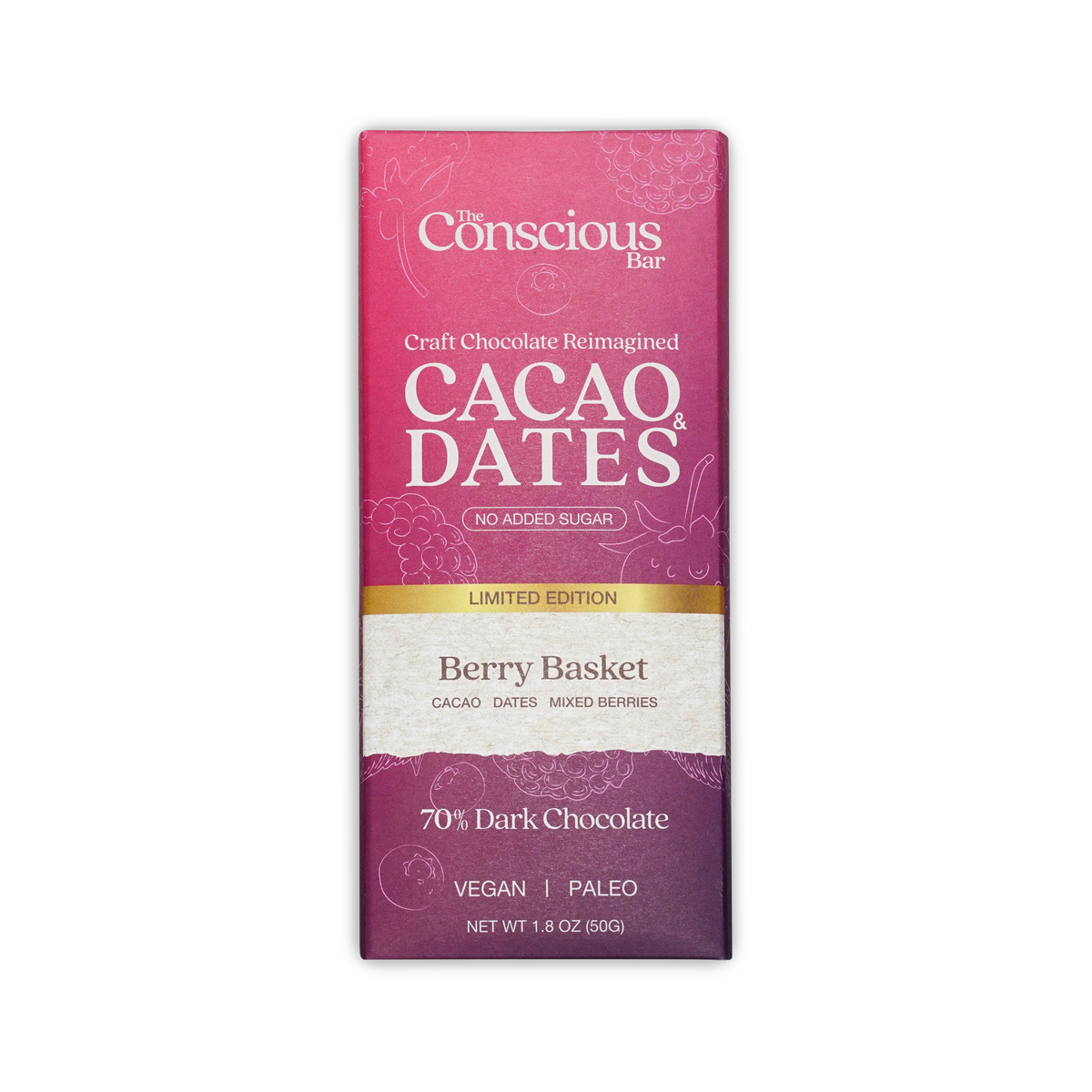 The Conscious Bar Berry Basket (Special Edition) 72%