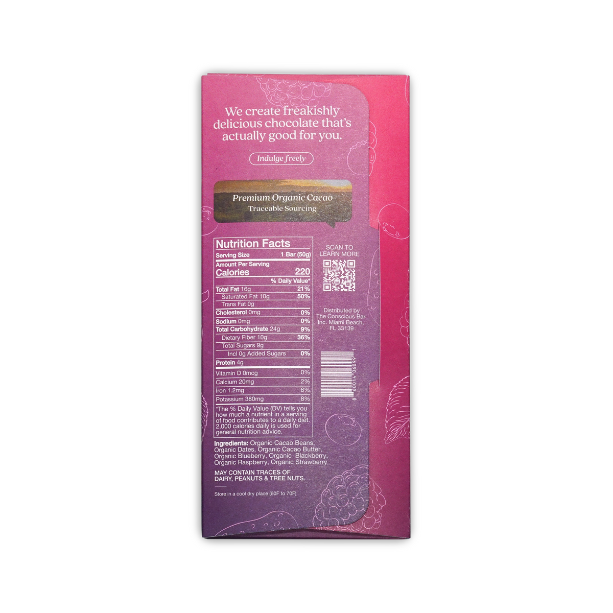 The Conscious Bar Berry Basket (Special Edition) 72%