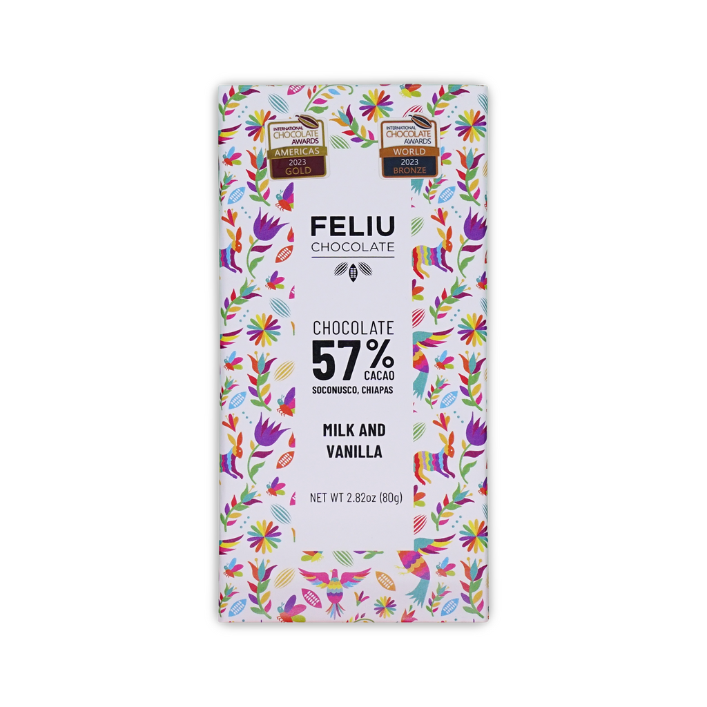 Feliu Dark Milk w/ Vanilla 57%