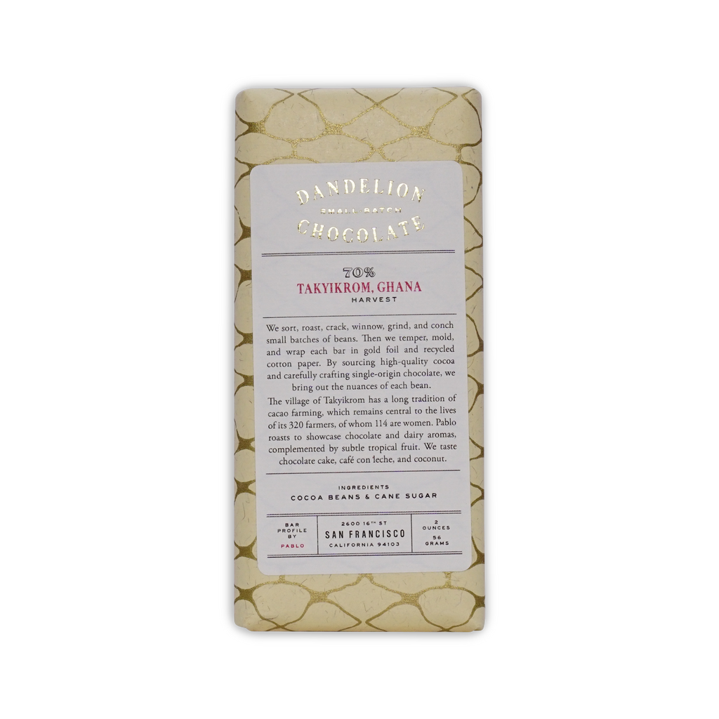 Dandelion Takyikrom Ghana 70%