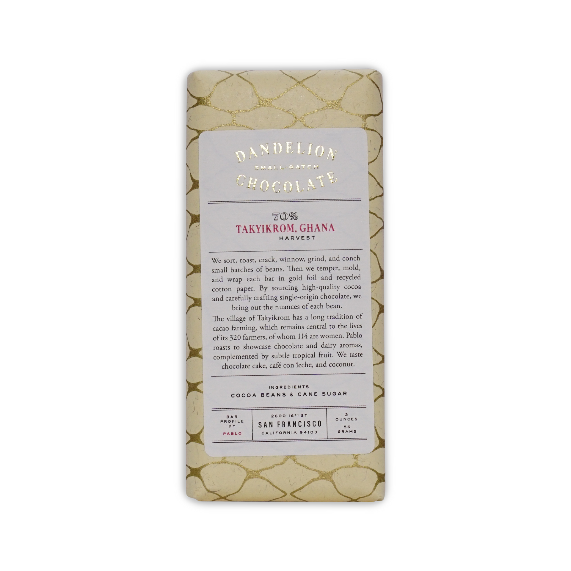 Dandelion Takyikrom Ghana 70%