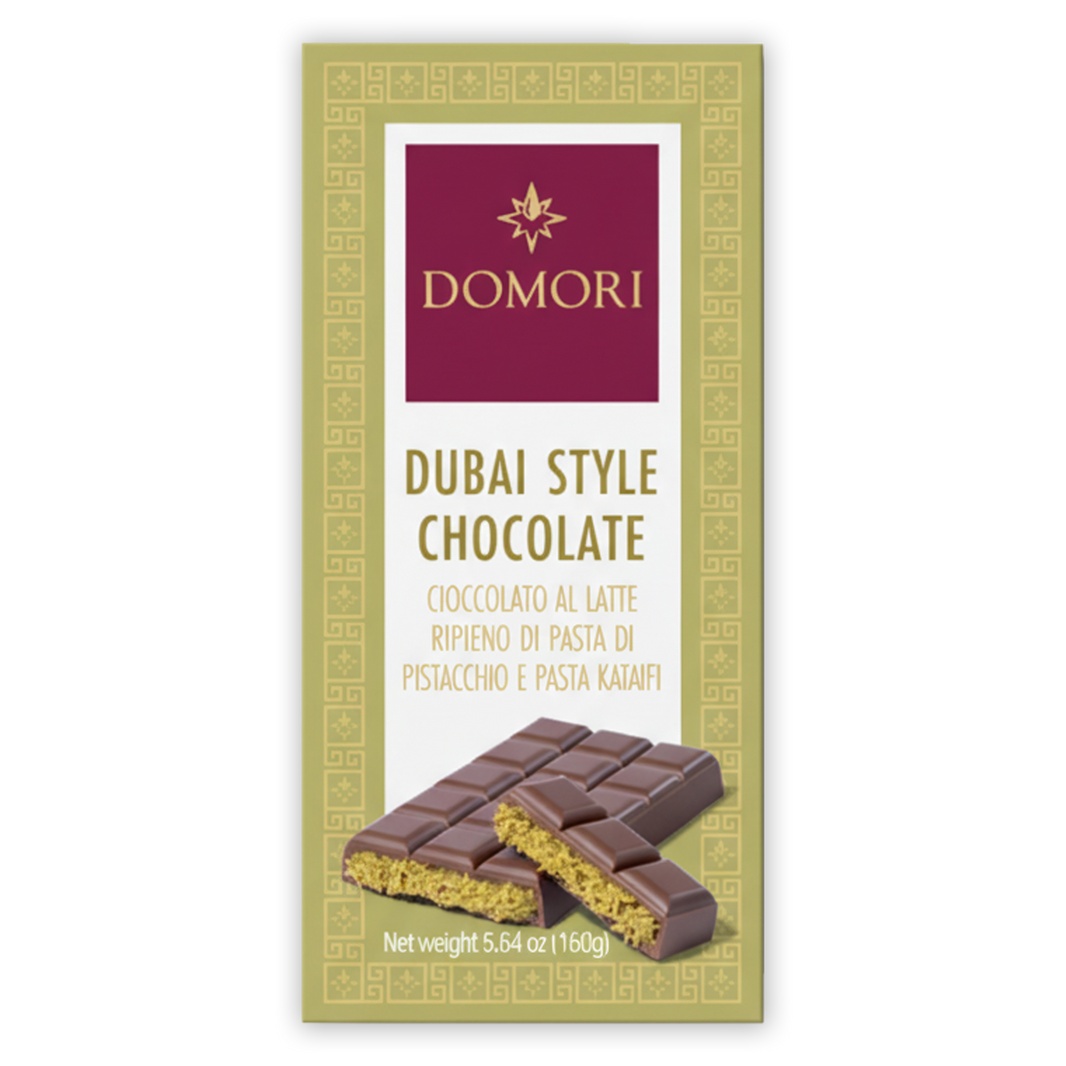 Domori Dubai Milk Chocolate Bar